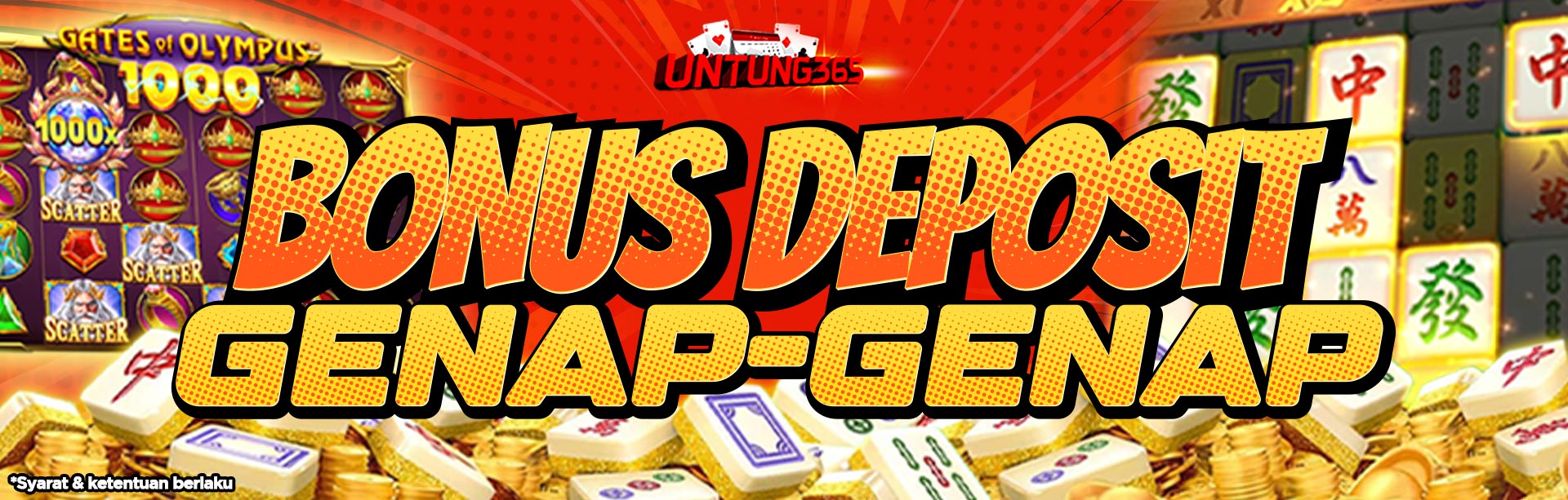 BONUS GENAP-GENAP
