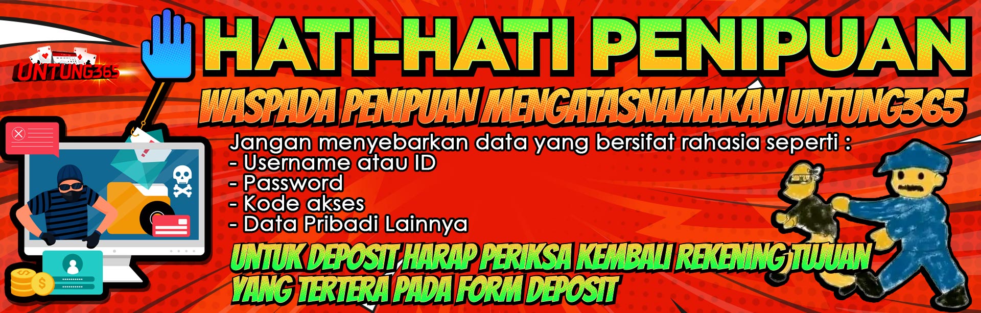 WASPADA PENIPUAN