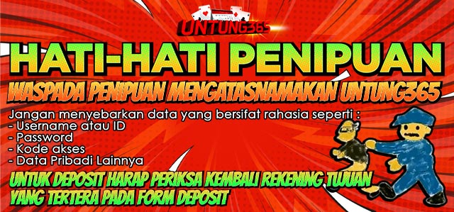 WASPADA PENIPUAN