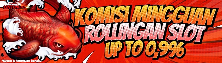 ROLLINGAN SLOT WEEKLY UP TO 0,9%